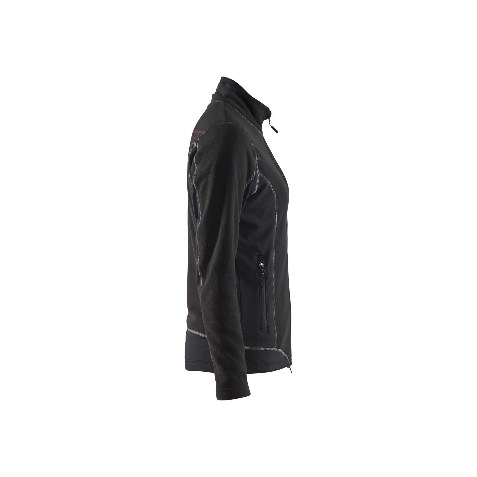 BLAKLADER 49241010 Women's micro fleece Jacket Fleece Work Jacket WOMEN - Antipilling